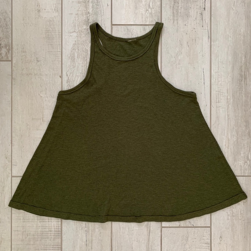 We The Free tank, size small forest / army green